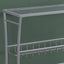 Accent Console Table For Entryway, Contemporary & Modern - Silver