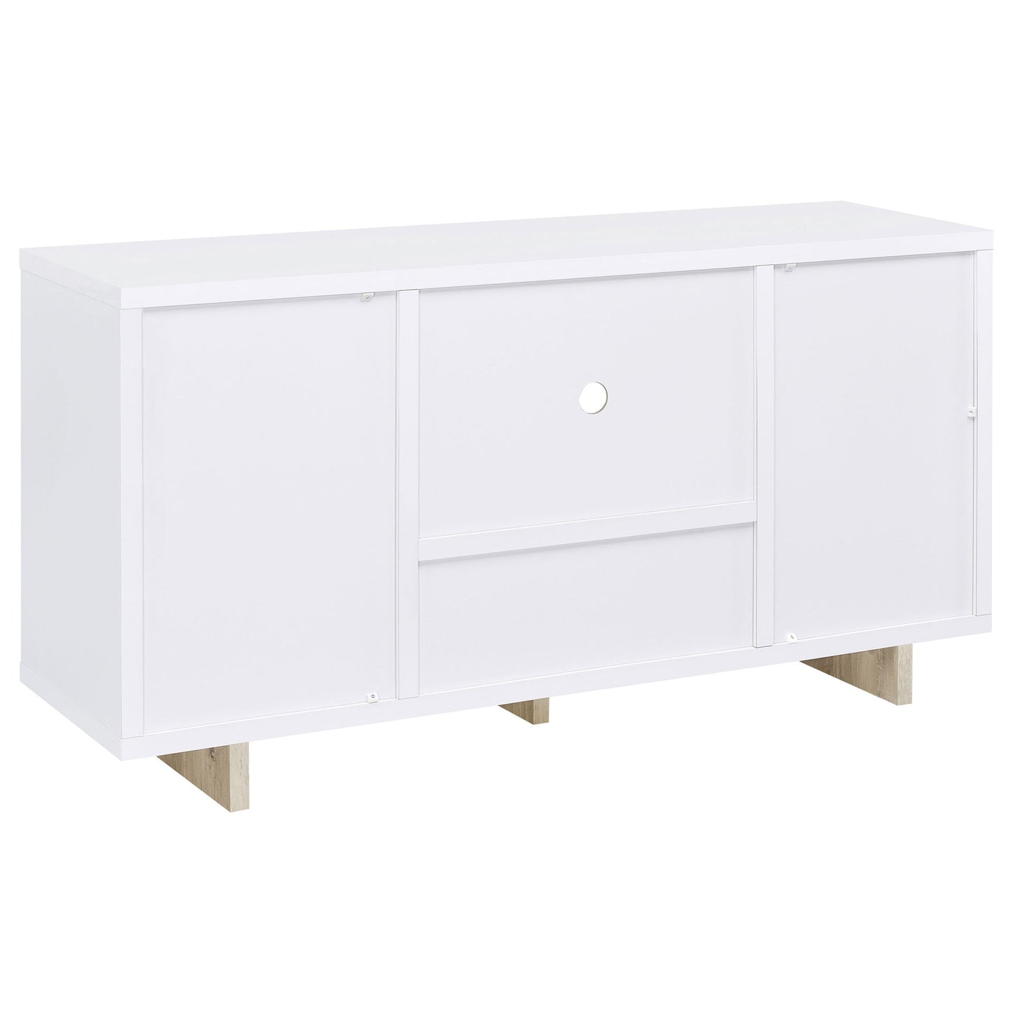 Yesler - 2 Door Storage Cabinet - White
