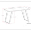 Lowry - Flat Top Desk - Rustic Natural Aged Brown