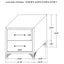 Malcolm - 2 Drawer Nightstand - Black