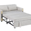 Percy - Teddy Sleeper Loveseat With Dual-Pull Sleeper Design