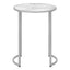 Round Accent Side Table, Contemporary & Modern