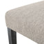 Contemporary Dining Chair With Upholstered Seating And Tapered Legs