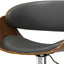 Amery - Mid Century Modern Adjustable Swivel Bar Stool