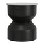 Maxine - Side Table - Black White