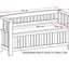 Acadian - Entryway Storage Bench, Handcrafted