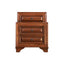 Storage Nightstand - Oak