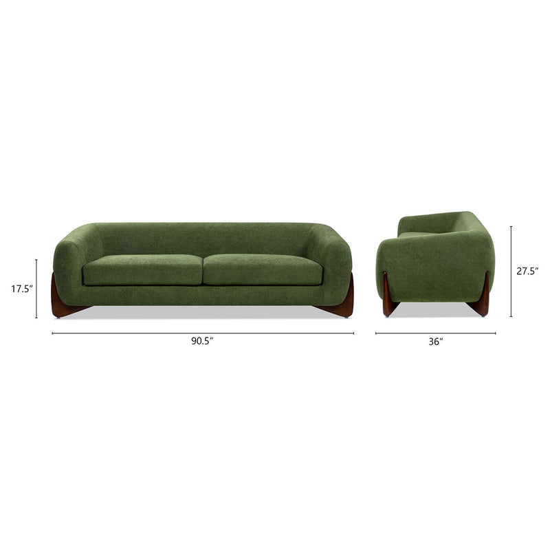 Alpine - Luxurious Upholstery Sherpa Sofa