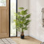 47" Tall, Artificial Plant, Areca Palm Tree, Indoor, Faux, Fake, Floor, Greenery, Potted, Real Touch, Decorative - Green / Black