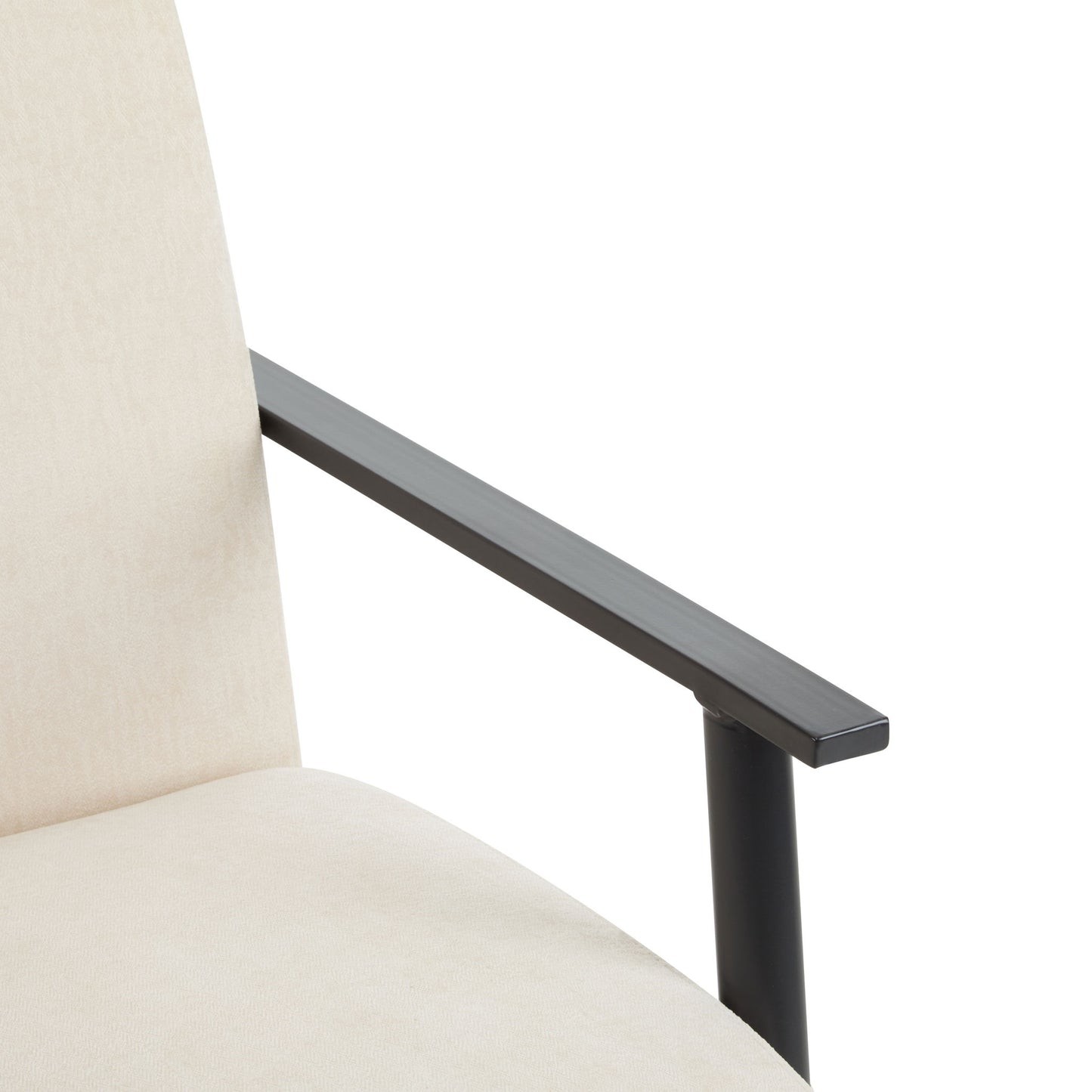 Modern Lounge Chair With Upholstery