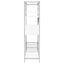 Draper - 5 Shelf LED Wine Cabinet With Pull Out Drawer - Gloss White