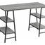 Computer Desk For Home Office, Storage Shelves, Industrial Design