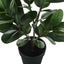 28" Tall, Artificial Plant, Garcinia Tree, Indoor, Faux, Fake, Floor, Greenery, Potted, Real Touch, Decorative - Green / Black