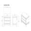 Adalid - Chest With LED Lighting - White