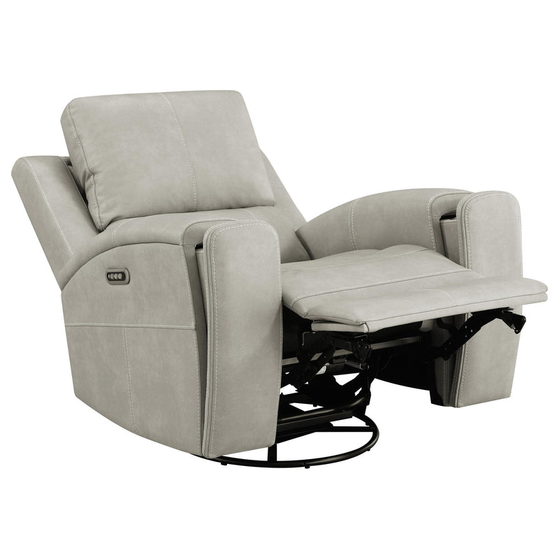 Boyce - Triple Power Swivel Recliner With Independent Adjustments