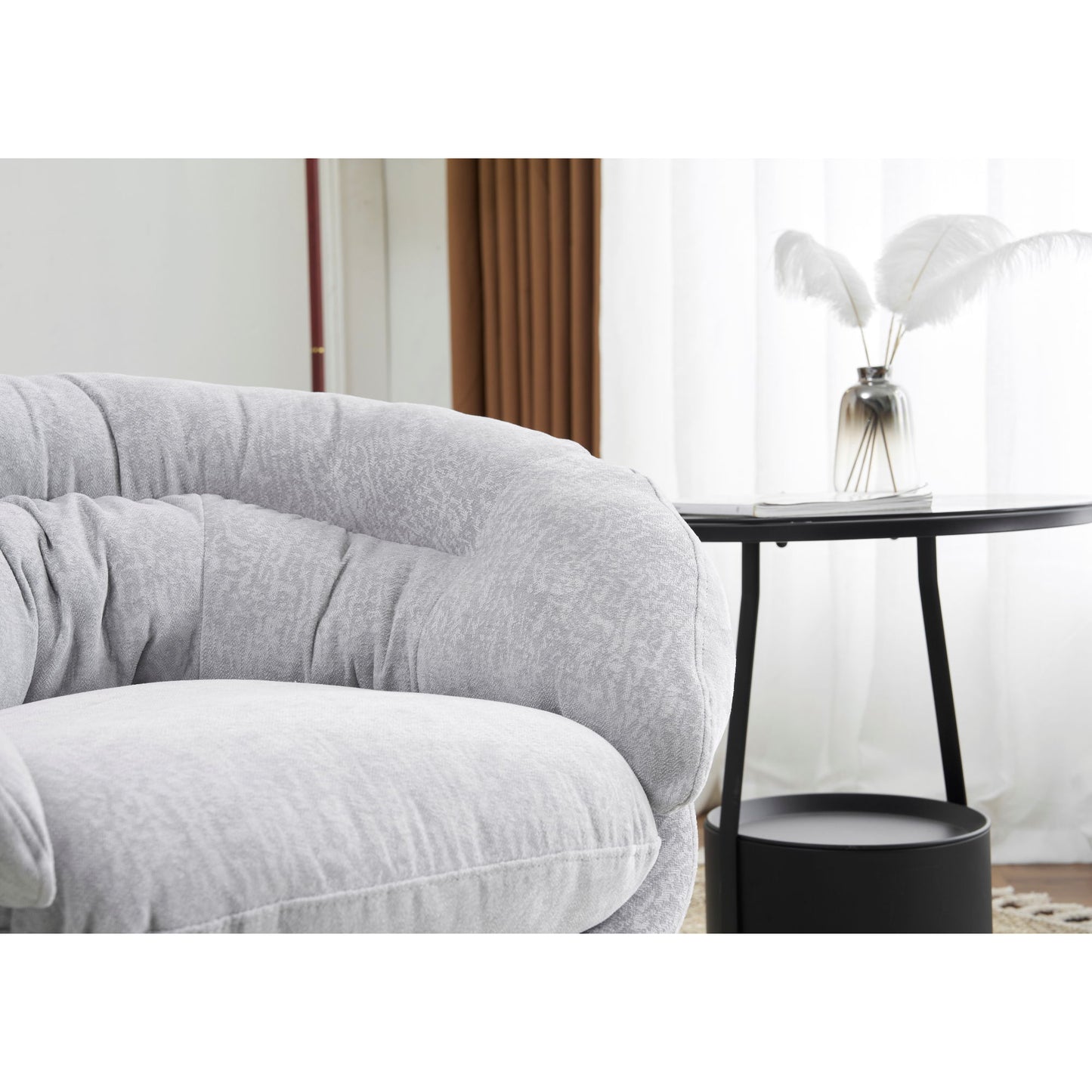 Modern Office Chair With 360 Degree Swivel