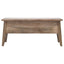 Lid Up Storage Bench - Oak