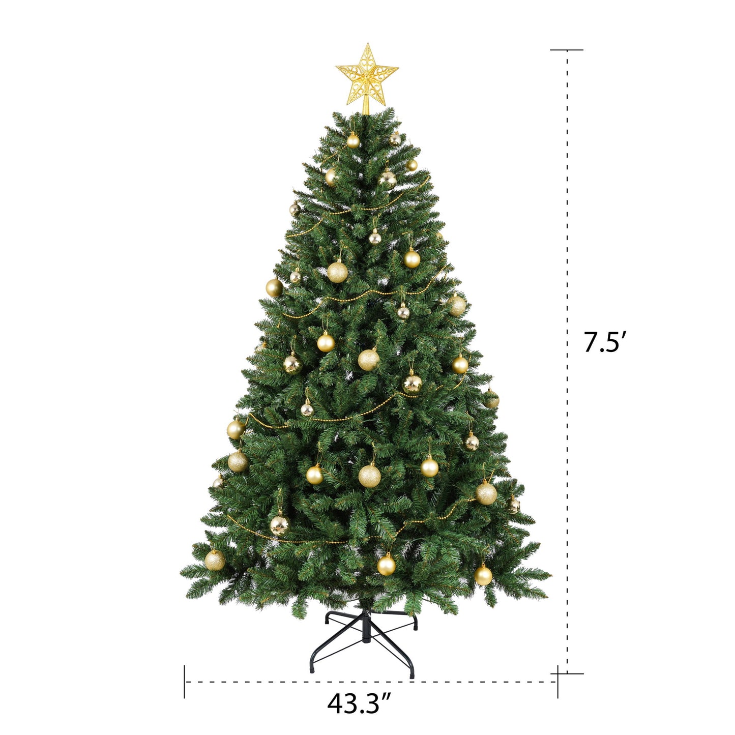 Christmas Tree With Warm Leds
