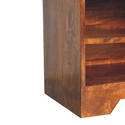 Retreat - Shoe Bench, 1 Drawer - Chestnut