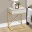 Accent Side Table, Storage Drawer, Spacious Tabletop, Contemporary & Modern
