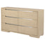 Mirador - 6 Drawer Bedroom Dresser - Natural