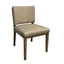 Soft Back Chair (Set of 2) - Light Brown