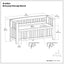 Acadian - Entryway Storage Bench, Handcrafted
