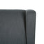 Landau Contemporary Fabric Upholstered Swivel Recliner
