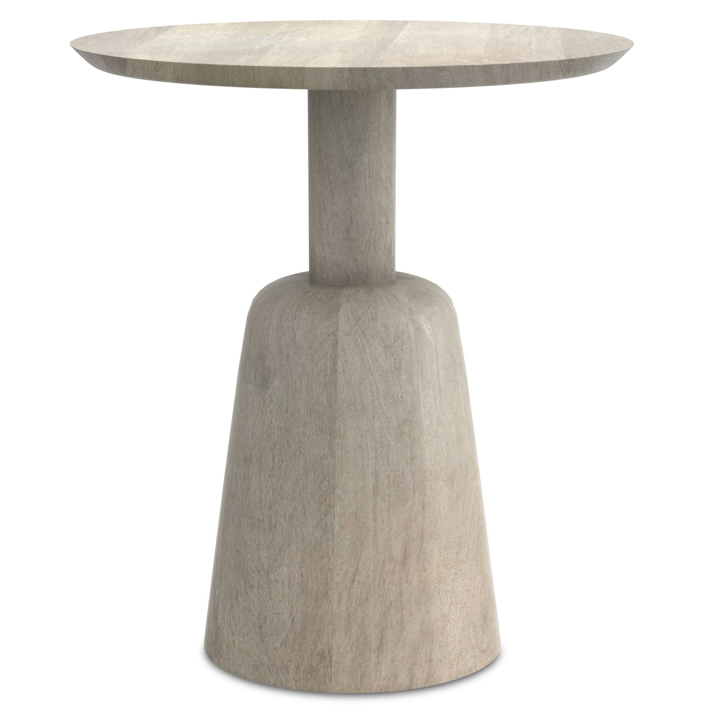 Finchley - Side Table - White Washed