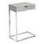 Accent Table, C - Shaped Contemporary Elegant Desig