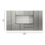 Nova Series - Garage Cabinet Set A With Soft Closing Doors - Metallic Gray