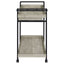 Begonia - 1 Drawer Cart - Driftwood