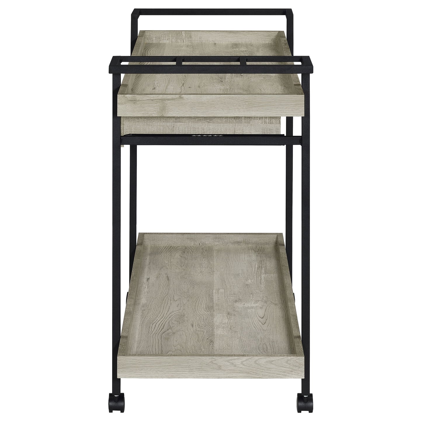 Begonia - 1 Drawer Cart - Driftwood