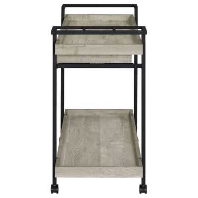 Begonia - 1 Drawer Cart - Driftwood