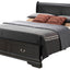 Upholstered Panel Sleigh Bed Design