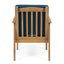 Casa - Acacia Club Chair Coastal Classic Outdoor Seating, Waterproof Fabric