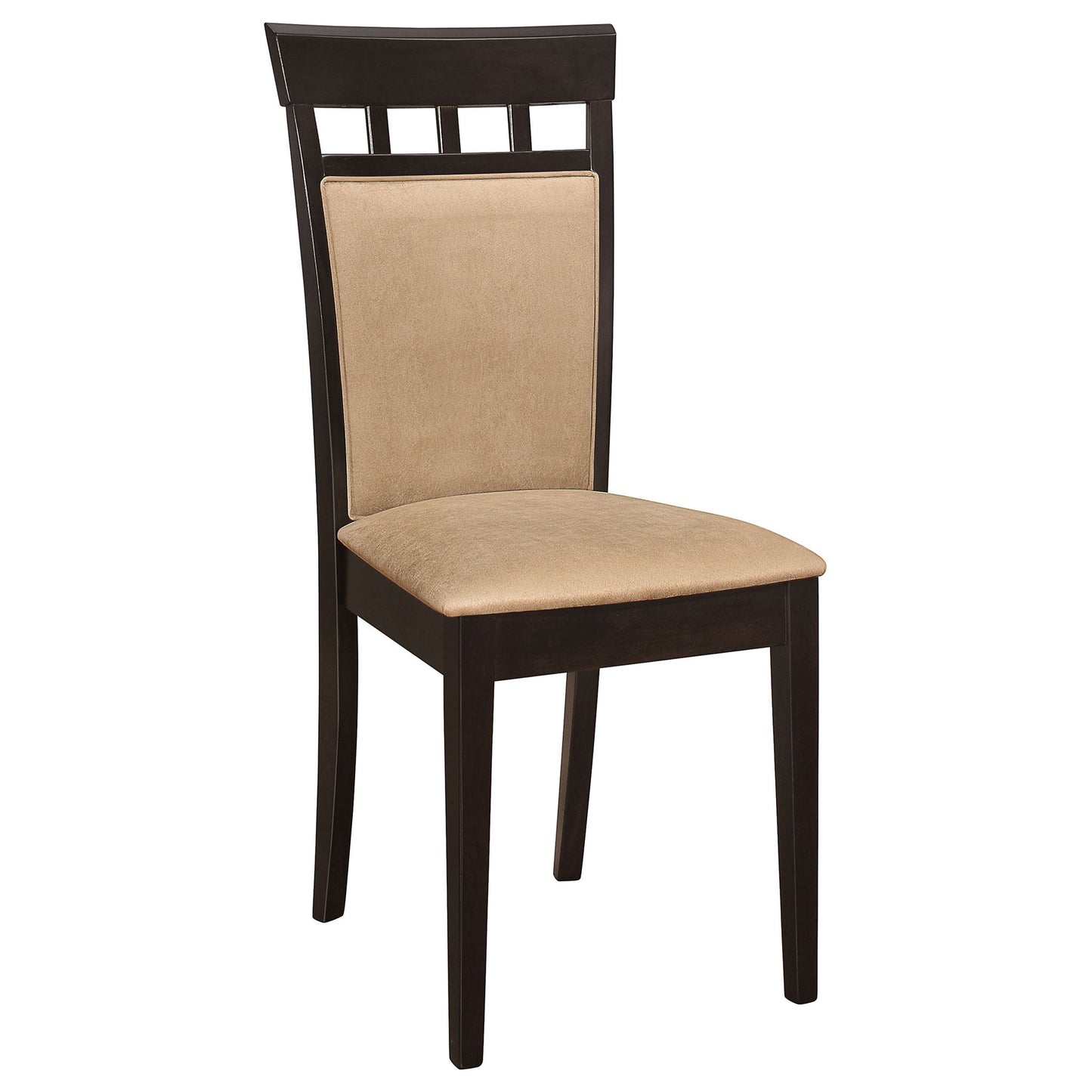 Gabriel - Oval 7 Piece Dining Set With Chairs - Cappuccino