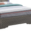 Bed With LED Light Accents Headboard