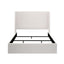 Caron - Upholstered Wingback Bed With High Headboard