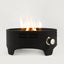 Propane Tabletop Gas Fire Pit, 40000 Btu Round For Outdoor - Black