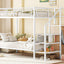 Bunk Bed With Lateral Storage Ladder And Wardrobe