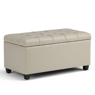 Sienna - Upholstered Storage Ottoman Bench
