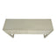 Geometric Carved Console Table With 3 Soft Close Drawers