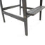 Outdoor Acacia Wood Adirondack Barstools (Set of 2)
