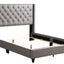 Nailhead Bed Transitional Vibrant