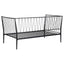 Vertigo - Twin Daybed With Slatted Support - Matte Black