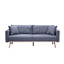 Easton - Fabric Living Room Set With USB Charging Ports Pockets And Pillows (Set of 2)