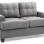 Stylish Transitional Loveseat For Two