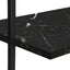Bookshelf, Bookcase, Etagere, Ladder, 5 Tier, For Office, Marble Look Contemporary & Modern