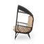 Outdoor Wicker Standing Basket Chair With Cushion
